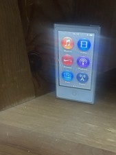 Apple ipod nano 7th gen 16gb FUNZIONANTE - ARGENTO con cavo (guarda foto)