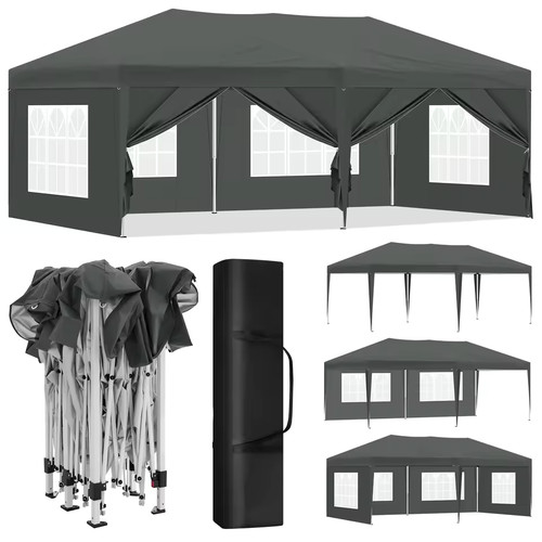 Gazebo pieghevole 3x6 pop - gazebo,