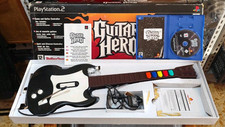 PS2 Guitar Hero 1 Bundle Multilenguage Redoctane Chitarra