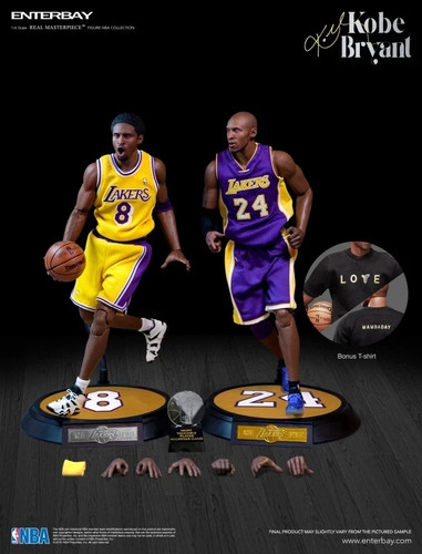 Enterbay 1065b kobe bryant - enterbay, rm-1065b