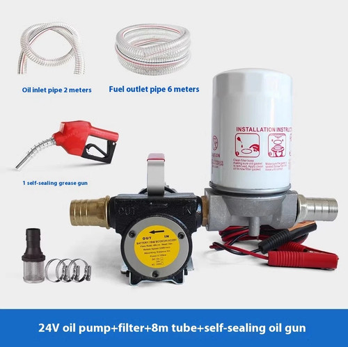 Pompa olio 24v 12v 220v - pompa, 24v/12v/220v