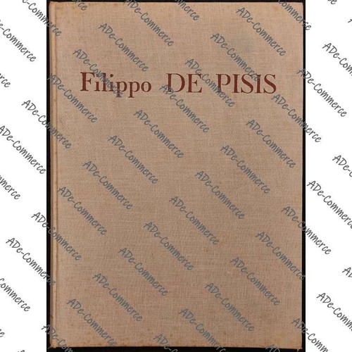 Filippo pisis ed - de, ed.