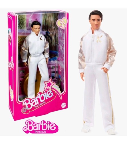 Ken tuta bianca oro barbie - oro,