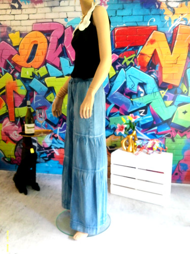Jeans donna trend wide leg - jeans,