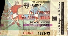 Biglietto stadio Parma