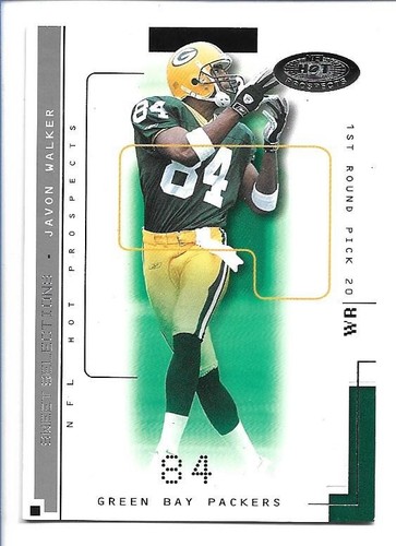 Javon walker 2002 fleer - javon,