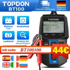 TOPDON BT100 12V tester