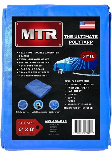Mtr mil ultimate poly tarp - mtr,