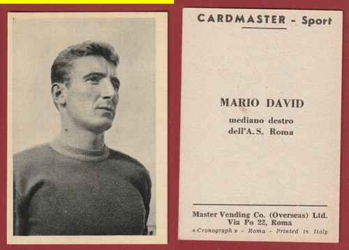 Figurina cards calciatori - figurina,