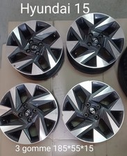 Cerchi In Lega E Gomme Hyundai I10 r15 Originali usati 
