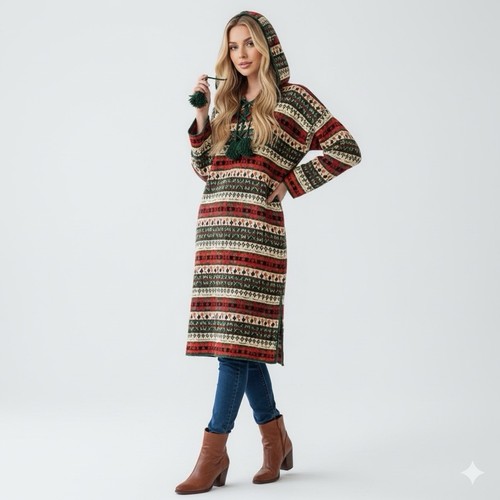 Poncho zara pompoms con - pompoms,