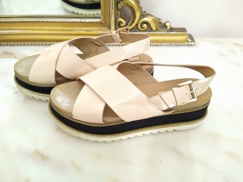 Sandali zeppa donna 36 - sandali,