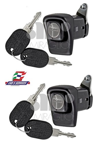 Coppia maniglia pulsante porta - maniglia,