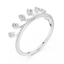Anello con diamanti - , rotondi