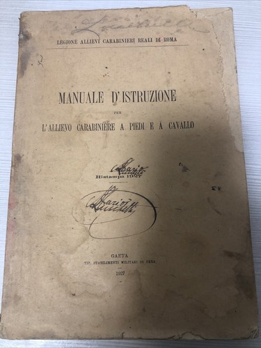 Carabinieri reali manuale - reali,