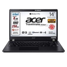 RICONDIZIONATO Acer TravelMate Intel 6405U SSD 256GB RAM 8GB 14" FHD Office21