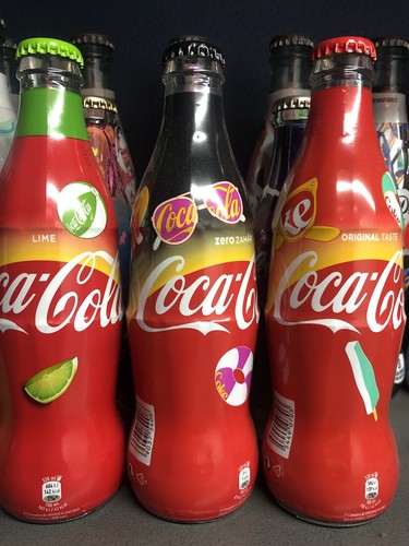 Coca cola bottiglie set - coca,