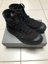 Scarponcini canvas neri Uomo Palladium US PAMPA HIGH H Black - numero 40