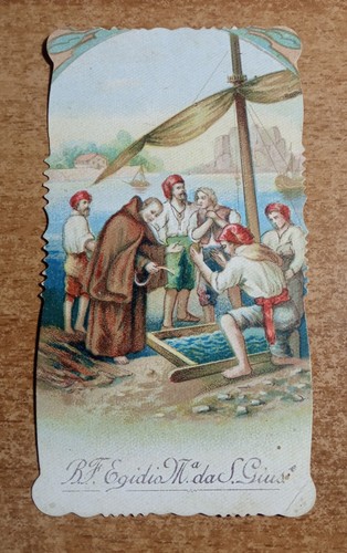 Santino holy card - santino, sant'