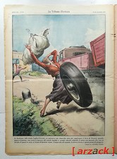 LA TRIBUNA ILLUSTRATA 39 Monastir Cagliari Serrenti incidente 23/9/1951