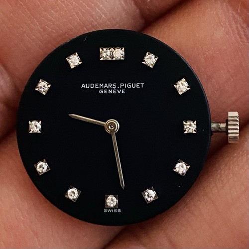 Quadrante diamante nero