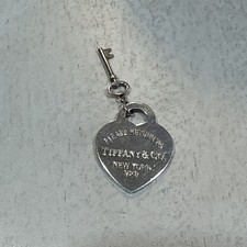 Ciondolo chiave Tiffany And Co Return to Tiffany cuore tag in argento sterling 925