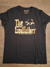 T-shirt uomo Zara nera oro