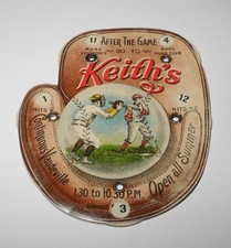 Pubblicità da baseball 1910