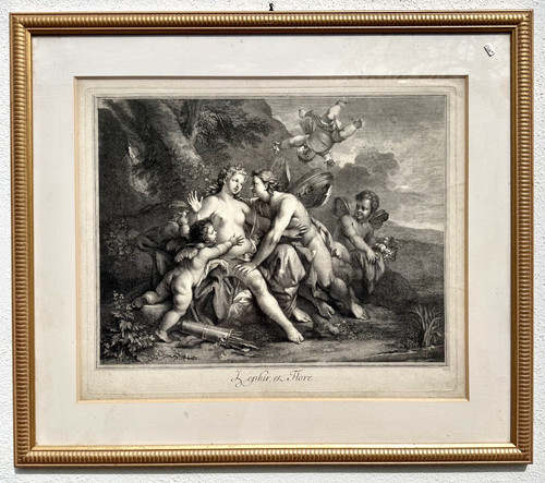 Quadro antico acquaforte - quadro, antico,acquaforte