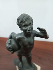 Statua antimonio bronzato