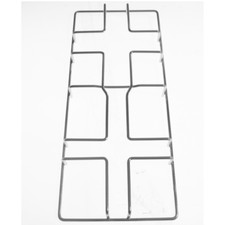 Griglia 2 fuochi acciaio