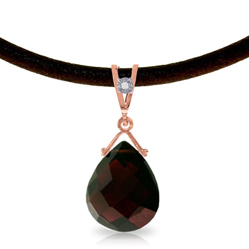 14k collana oro pelle - 14k.,