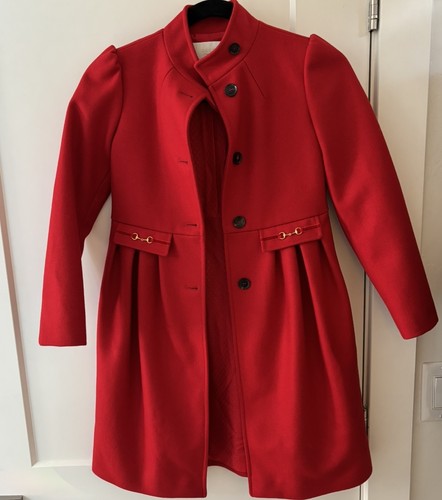 Gucci red wool midlength - red,
