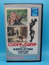 Cuore Di Cane VHS LATTUADA ELEONORA GIORGI COCHI PONZONIDELTAVIDEO Univideo