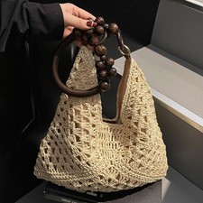 Borse In Paglia Intrecciate Da