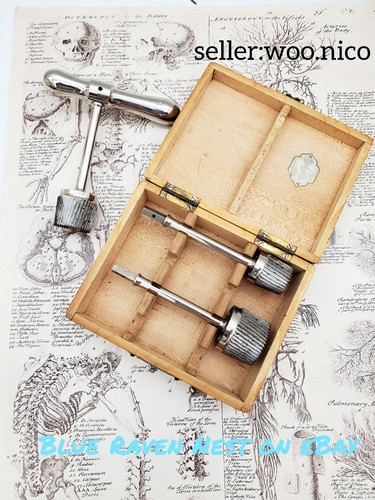 Raro antico set trapano - set,