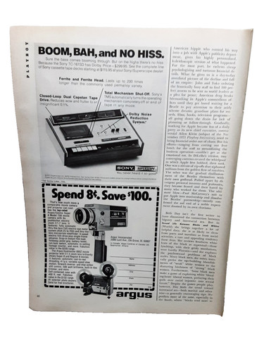 Pubblicità stampa fotocamera