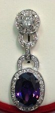 CIONDOLO ELEGANTE CON ZIRCONE