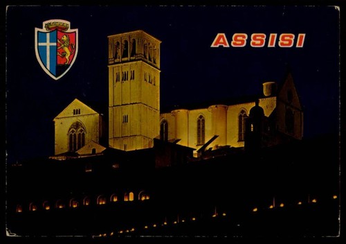 Cartolina italia san - italia, francesco