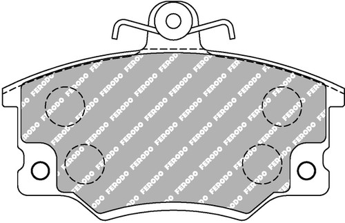 Set pastiglie freno - set,
