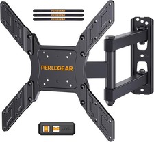 Perlegear Supporto da Parete per TV da 26 a 60 Pollici, Staffa TV con Braccio Gi