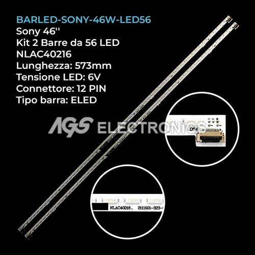 Kit barre strip led - 56,