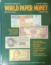 WORLD PAPER MONEY VOL. 2  AA.VV. KRAUSE PUBLICATIONS 1994