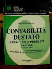 De Luca CONTABILITA' DI STATO