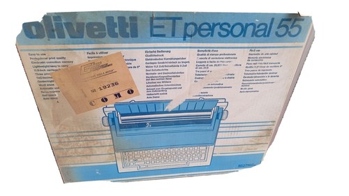 Macchina scrivere olivetti - da,