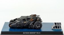 Batman Begins Batmobile Tumbler 2005 scala 1:43 Modellino Ufficiale con teca