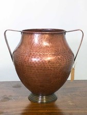 Anfora biansata rame antica tra XVIII e XIX sec
