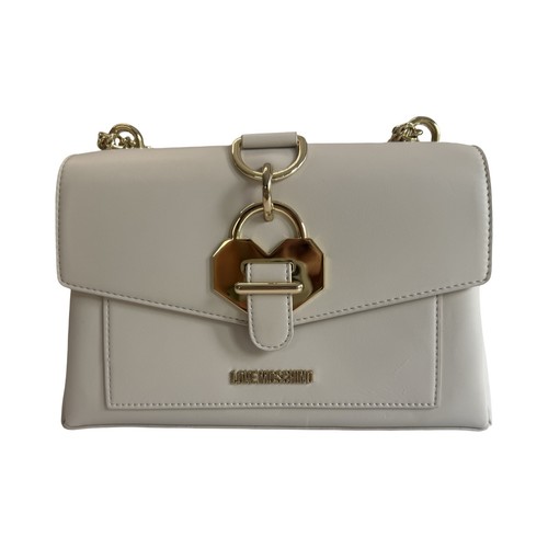 Love moschino ivory heart lock - ivory,