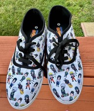 Sneakers stringate Naruto Shippuden Chibi taglia 8 lacci non inclusi