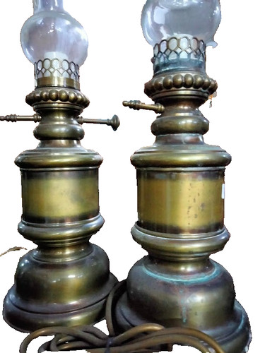 Antica coppia lumi - coppia, tubo